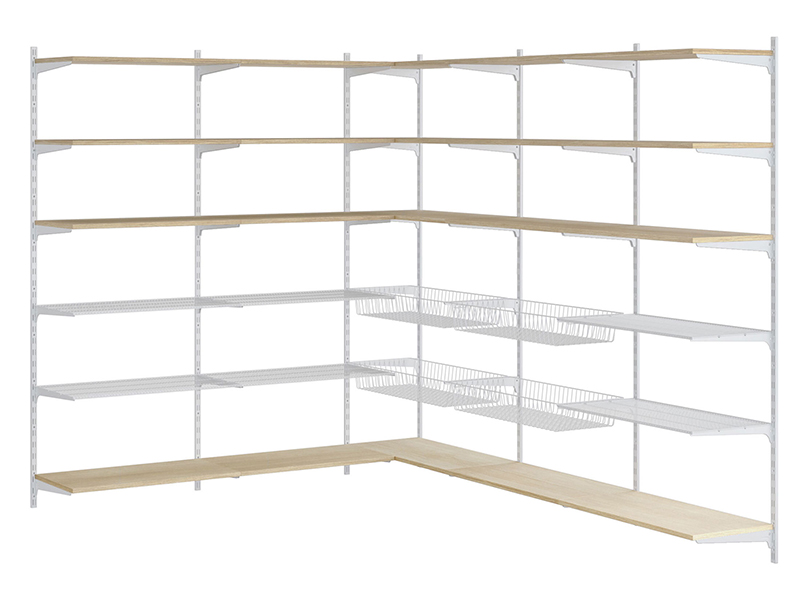 P-Slot Modular Wall Shelving System - Image 2